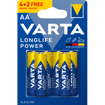 VARTA R6 ALK LONGLIFE POWER BL6 / 4+2