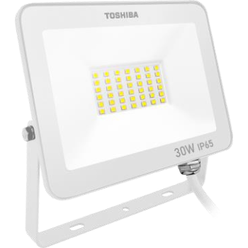 TOSHIBA PROIECTOR EXTERIOR LED ALB 30W IP65 6500K LUMINA ALB RECE 388629(2)-