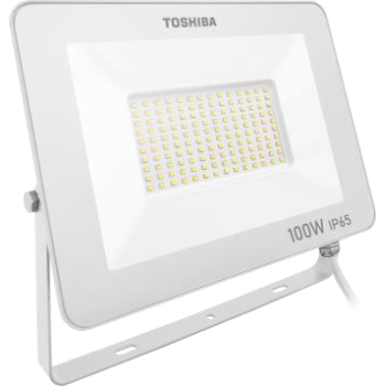 TOSHIBA PROIECTOR EXTERIOR LED ALB 100W IP65 6500K LUMINA ALB RECE 388704(7)-