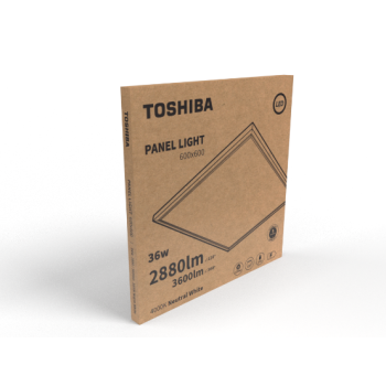 TOSHIBA PANEL LED STANDARD 60X60 36W UGR<22 4000K LUMINA ALB NEUTRA 387547(0)