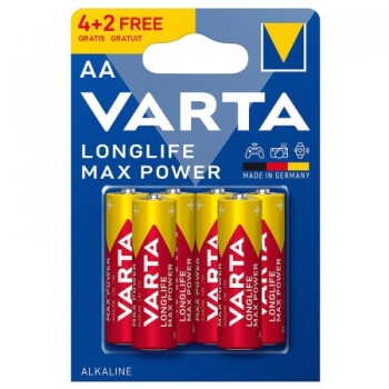 VARTA R6 ALK LONGLIFE MAX POWER BL6 / 4+2